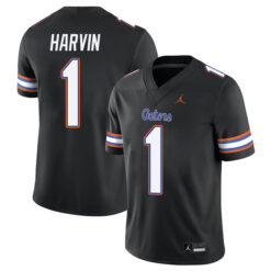 Percy Harvin Florida Gators Football Black Alternate Stitched Jersey