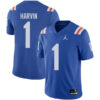Percy Harvin Florida Gators Football Royal Throwback Stitched Jersey