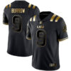 Joe Burrow LSU Tigers Football Black Gold Stitched Jersey w/ SEC Patch