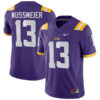 Garrett Nussmeier LSU Tigers Football Purple Home Stitched Jersey