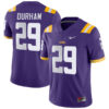 Caden Durham LSU Tigers Football Purple Home Stitched Jersey