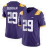 Caden Durham LSU Tigers Football Purple Vapor F.U.S.E Limited Stitched Jersey