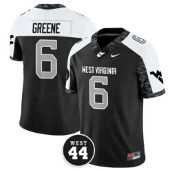 Garrett Greene West Virginia Mountaineers Football Alternate Black Vapor F.U.S.E Limited Stitched Jersey
