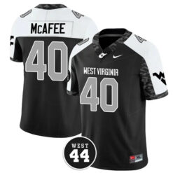 Pat McAfee West Virginia Mountaineers Football Alternate Black Vapor F.U.S.E Limited Stitched Jersey