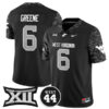 Garrett Greene West Virginia Mountaineers Football Black Vapor F.U.S.E Limited Stitched Jersey w/ XII Patch
