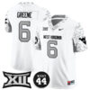 Garrett Greene West Virginia Mountaineers Football White Vapor F.U.S.E Limited Stitched Jersey w/ XII Patch