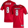 Lamar Jackson Louisville Cardinals Football Red Alumni Limited Stitched Jersey