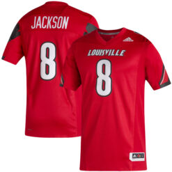 Lamar Jackson Louisville Cardinals Football Red Alumni Limited Stitched Jersey