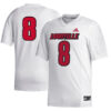 Lamar Jackson Louisville Cardinals Football White Alumni Limited Stitched Jersey