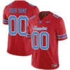 Custom Houston Cougars Football Red Oilers-inspired Stitched Jersey