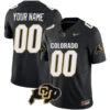 Custom Colorado Buffaloes Football Black Vapor F.U.S.E Limited Stitched Jersey
