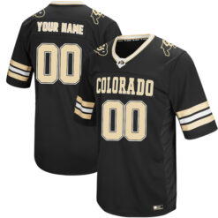 Custom Colorado Buffaloes Football Colosseum Black Hail Mary II Stitched Jersey
