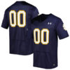 Custom Notre Dame Fighting Irish Football Navy Home Stitched Jersey