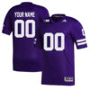 Custom Washington Huskies Football Purple Premier Strategy Stitched Jersey w/ B1G Patch