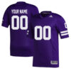 Custom Washington Huskies Football Purple Premier Strategy Stitched Jersey