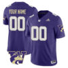 Custom Washington Huskies Football Purple Limited Stitched Jersey