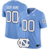 Custom North Carolina Tar Heels Football Carolina Blue Limited Stitched Jersey