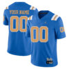 Custom UCLA Bruins Football Blue Home Stitched Jersey