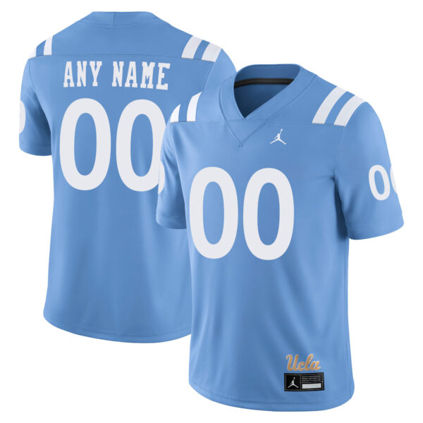 Custom UCLA Bruins Football Light Blue Alternate Stitched Jersey