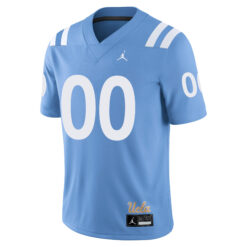 Alternative view of Custom UCLA Bruins Football Light Blue Alternate Stitched Jersey