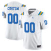 Custom UCLA Bruins Football White Vapor Limited Stitched Jersey