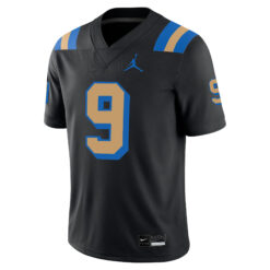 Alternative view of Nico Iamaleava UCLA Bruins Football Black Alternate Stitched Jersey