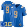 Nico Iamaleava UCLA Bruins Football Blue Home Stitched Jersey w/ B1G Patch