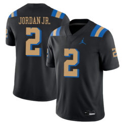 Andre Jordan Jr. UCLA Bruins Football Black Alternate Stitched Jersey
