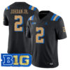 Andre Jordan Jr. UCLA Bruins Football Black Alternate Stitched Jersey w/ B1G Patch
