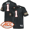 Cam Ward Miami Hurricanes Football Black Alternate Stitched Jersey w/ ACC Patch