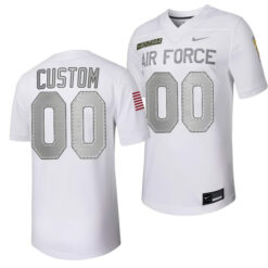 Custom Air Force Falcons Football White Rivalry Stitched Jersey
