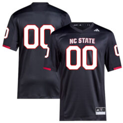 Custom North Carolina State Wolfpack Football Black Alternate Game Stitched Jersey