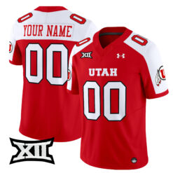 Custom Utah Utes Football Red Alternate Vapor Limited Stitched Jersey