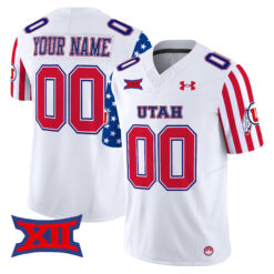 Custom Utah Utes Football American Style White Stitched Jersey