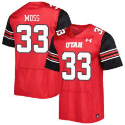 Mitch Wishnowsky Utah Utes Football Red Home Game Stitched Jersey
