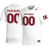 Custom Rutgers Scarlet Knights Football White Away Game Stitched Jersey