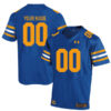 Custom California Golden Bears Football Royal Blue Jersey - All Stitched