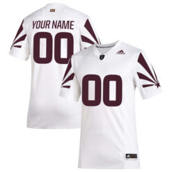 Custom Arizona State Sun Devils Football White Stitched Jersey