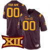 Custom Arizona State Sun Devils Football Maroon Stitched Jersey w/ XII Patch