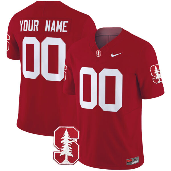 Custom Stanford Cardinal Football Cardinal Vapor Limited Stitched Jersey