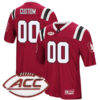 Custom Stanford Cardinal Football Cardinal Colosseum Foos Ball Stitched Jersey w/ ACC Patch
