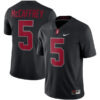 Christian McCaffrey Stanford Cardinal Football Black Alternate Game Stitched Jersey