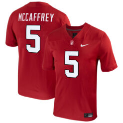 Christian McCaffrey Stanford Cardinal Football Cardinal Alternate Stitched Jersey