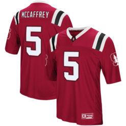 Christian McCaffrey Stanford Cardinal Football Cardinal Colosseum Foos Ball Stitched Jersey