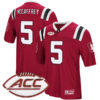 Christian McCaffrey Stanford Cardinal Football Cardinal Colosseum Foos Ball Stitched Jersey w/ ACC Patch