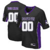 Custom Northwestern Wildcats Football Black Colosseum Max Power Stitched Jersey