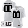 Custom Purdue Boilermakers Football White Away Game Stitched Jersey