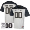 Custom Purdue Boilermakers Football Grey Untouchable Stitched Jersey