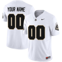 Custom Purdue Boilermakers Football White Vapor Limited Stitched Jersey