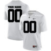 Custom Purdue Boilermakers Football White Away Game Stitched Jersey w/ B1G Patch